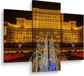 Obraz - Palác parlamentu, Bukurešť Rumunsko (90x60 cm)