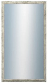 DANTIK - Zrkadlo v rámu, rozmer s rámom 50x90 cm z lišty TRITON strieborná (2143)