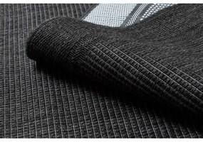 Kusový koberec Duhra čierny 200x290cm