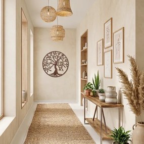 Drevený strom života na stenu kruh | SENTOP HDF0155-S