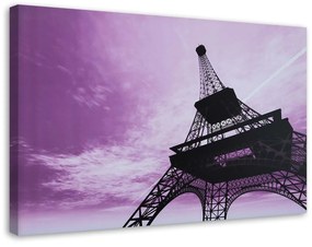 Gario Obraz na plátne Eiffelova veža - mesto Paríž Rozmery: 60 x 40 cm