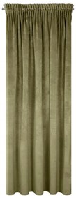 ZATEMŇOVACÍ ZÁVES NA PÁSKE VILLA 140X270 CM OLIVOVÁ