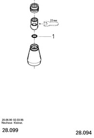 GROHE 28094000 - Sprchová hlavica 50 mm, lesklý chróm