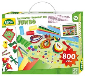 Lena 42629 Kufrík pre malých domácich majstrov, 800 ks