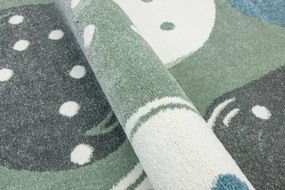 Koberec LIMA M040A zelený / krémový