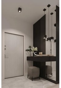 Sollux SL.0063 - Bodové svietidlo QUAD 2 2xGU10/40W/230V čierna