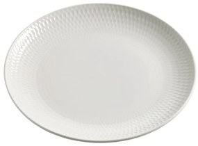 Biely porcelánový dezertný tanier Maxwell &amp; Williams Diamonds, 15 cm