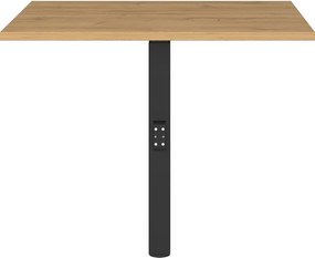 Prídavná doska k písaciemu stolu s doskou v dubovom dekore 80x80 cm Agenda – Germania