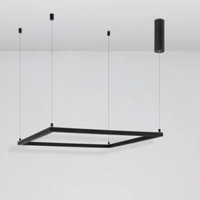 LED luster Eterna 75 čierne