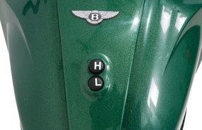Elektrická motorka Ducati Diavel x Bentley zelená