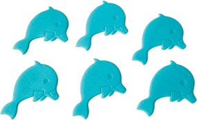 Detská protišmyková podložka do vane 12x8 cm Dauphins – Spirella