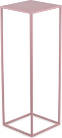 STOJAN NA KVETINÁČ SIMPLE 70X24X24 CM RUŽOVÁ