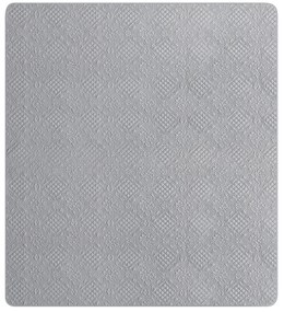 Posteľná prikrývka 160 x 220 cm sivá ALAMUT Beliani