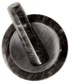 Mažiar MARBLE mramorový, čierny ALL 854199