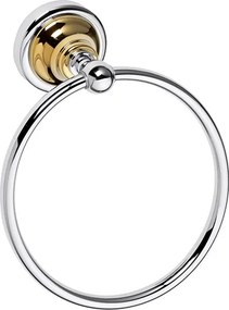 Bemeta Design RETRO gold-chrom: Držiak uterákov, kruhový - 144204068