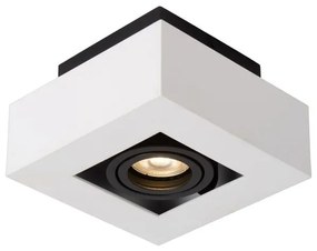 Lucide 09119/06/31 XIRAX - Stropné bodové osvetlenie - LED Stmievanie do teplej farby - GU10 - 1x5W 2200K / 3000K - Biele