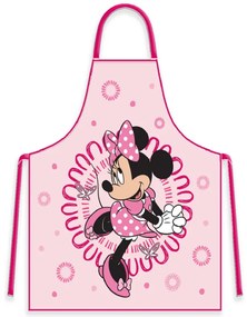 DETSKÁ ZÁSTERA S ČIAPKOU MINNIE MOUSE 45X50 CM, 2X33CM VZOROVANÁ