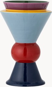 Ručne maľovaná keramická dizajnová váza Trilla, V 27 cm