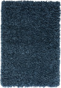 My Flair, Kusový koberec My Shaggy dunkelblau, 100x150, modrá, chodba / predsieň