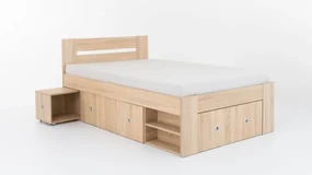 Drevona, posteľ REA LARISA 90, Wenge