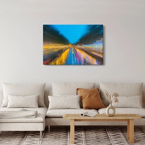 Obraz - Maľba abstrakcie (90x60 cm)