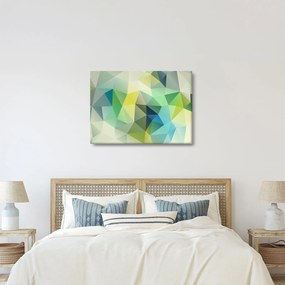 Obraz geometrické abstrakcie (70x50 cm)