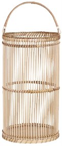 Prírodný bambusový lampáš Bamboo - Ø20*36 cm