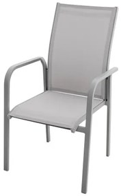 Doppler EXPERT PLUS AVERSA TEAK - záhradná 6-dielna hliníková jedálenská súprava