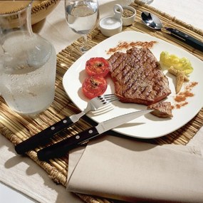 Amefa 6-dielna súprava steakových nožov Pizza