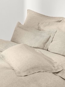 Ľanová obliečka na paplón's lemom Linna