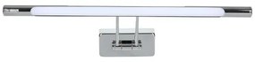 LED Osvetlenie zrkadla LED/9W/230V 3000K 50cm lesklý chróm