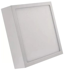 LED Stropné svietidlo LED/12,5W/230V 3000/3500/4000K 17x17 cm biela