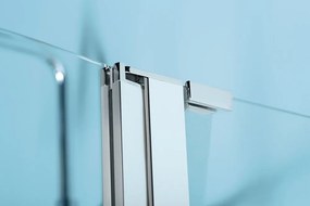 Polysan Polysan, ZOOM LINE štvorcová sprchová zástena 900x900mm, číre sklo, ZL5415