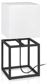 Markslöjd 107306 - Stolná lampa CUBE 1xE27/60W/230V