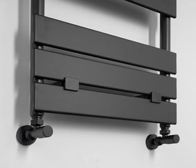 Aqualine Aqualine, BONDECO vykurovacie teleso 500x926mm, čierna mat, DC592B