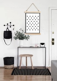 Závesné plátno na stenu Reality of Innocence / Dan Johannson XMPDJ045 - 20x30 cm – hnedý rám