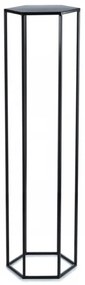 Stojan na kvety 100x24 cm čierna