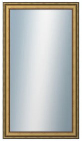 DANTIK - Zrkadlo v rámu, rozmer s rámom 50x90 cm z lišty DOPRODEJMETAL AU prohlá velká (3022)