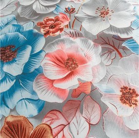 Obliečky z mikrovlákna BLOSSIVA sivá Rozmer obliečky: 70 x 90 cm | 140 x 220 cm