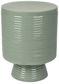 Kovový okrúhly odkladací stolík ø 35 cm Sven – White Label