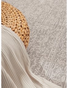 Vnútorný a vonkajší behúň v sivej a slonovinovej farbe 80x250 cm Duet Kona – NORTHRUGS
