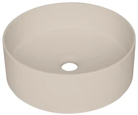 Deante CQS_5U4S - Umývadlo na dosku SILIA pr. 36 cm granit/béžová DN0071