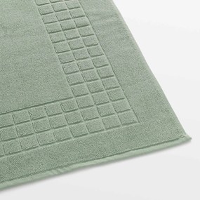 Goldea kúpeľňová froté predložka mozaika – šalviová 50 x 70 cm