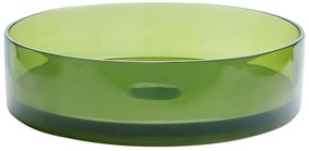 Okrúhle umývadlo ⌀ 36 cm zelené TOLOSA Beliani