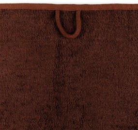 4Home Sada Bamboo Premium osuška a uterák tmavohnedá, 70 x 140 cm, 50 x 100 cm