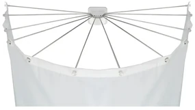 Kruhový držiak na sprchový záves Wenko Shower Umbrella