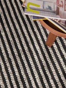 Koberec Elle Decoration Harvest Ebony Ivory Black