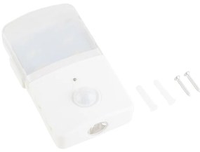 LED svietidlo + bočné svetlo, 1x LED 0,5w 4000k, w, pohybový senzor