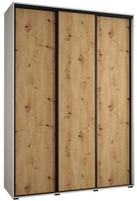 Skriňa 45 Canaris 1 190 biela/artisan/čierna