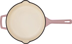Elmich Smaltovaná liatinová panvica Ember 26 cm ružová